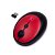 Mouse Óptico Sem Fio 1.600 DPI, 4 Botões, Vermelho/Preto - Maxprint Techware - Imagem 1