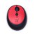 Mouse Óptico Sem Fio 1.600 DPI, 4 Botões, Vermelho/Preto - Maxprint Techware - Imagem 5
