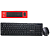 Kit Teclado e Mouse Sem Fio 1600 DPI, ABNT2, Preto - Kross KE-KM558V1 - Imagem 1