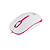 Mouse Com Fio, USB 2.0, 1200 DPI, Óptico, Branco/Rosa - Maxprint Soft - Imagem 2