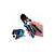 Alicate Crimpagem Para Cabo de Rede RJ45, RJ11 e RJ12 Com Catraca de Pressão - Exbom FRM-ACR300 - Imagem 5