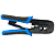Alicate Crimpagem Para Cabo de Rede RJ45, RJ11 e RJ12 Com Catraca de Pressão - Exbom FRM-ACR300 - Imagem 2