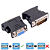 Adaptador DVI-I (Macho) 24+5 Pinos para VGA (Fêmea) - Altomex J5510 - Imagem 2