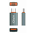 Adaptador OTG Tipo C (Macho) Para USB (Fêmea) - Kaidi KD-338 - Imagem 2