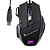 Mouse Gamer com Fio 2.400 DPI, RGB, 7 Botões, Preto - Knup KP-V4 - Imagem 1