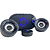 Mini Subwoofer 2.1 Caixa de Som de PC 11W RMS Com USB, SD e Bluetooth - Knup KP-6018BH - Imagem 2