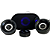 Mini Subwoofer 2.1 Caixa de Som de PC 11W RMS Com USB, SD e Bluetooth - Knup KP-6018BH - Imagem 3