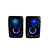 Mini Caixa de Som Para PC/Notebook com Led RGB 6W - Knup KP-RO800 - Imagem 6