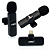 Microfone Lapela Duplo Sem Fio Para Celular iPhone - Lelong LE-932 - Imagem 2