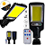 Mini Lâmpada de Led Solar À Prova D'água Com Sensor de Movimento e Controle Remoto 117COB - Imagem 2
