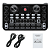 Mesa de Som Interface de Áudio Placas de Som - Live Sound Mixer HD X60 Versão Inglês - Imagem 4