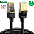 Cabo de Rede Cat 7 com 3 Metros, F/FTP, 10 Gbps - Ugreen NW107 - Imagem 1