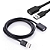 Cabo Extensor Usb 2.0 Tipo USB (Macho) para USB (Fêmea) Com 1 M - Ugreen US103 - Imagem 1