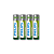 Pilha Recarregável AAA (Palito) 1.2V 1.000mAh com 4 Unidades - Philips R03B4RTU10/59 - Imagem 2