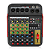 Mesa de Som Portátil 6 Canais com USB e Bluetooth Compatível Processador Reverb - Imagem 1
