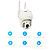 Câmera de Segurança Mini Speed Dome 2.5" Resistência à Água 3MP 1080P Full HD - It-Blue SC-B13 - Imagem 2