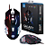 Mouse Gamer Com Fio 2.400 DPI, Led RGB, 6 Botões - Hoopson Galaxy GT1100 - Imagem 1