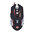 Mouse Gamer Com Fio 2.400 DPI, Led RGB, 6 Botões - Hoopson Galaxy GT1100 - Imagem 2