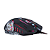 Mouse Gamer Com Fio 2.400 DPI, Led RGB, 6 Botões - Hoopson Galaxy GT1100 - Imagem 3