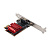 Placa de Rede para PC PCI Express RJ45 10/100/1000/2500Mbps - Knup KP-PL907 - Imagem 4