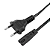 Cabo de Força Bipolar Para Tv Ps2 Ps3 Ps4 Rádio Fonte Impressora e Monitores - Imagem 3