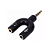 Adaptador Plug P3 para Áudio e Fone P2 X P3 - Kross KE-CBS0106 - Imagem 3