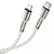 Cabo de Carregamento Tipo C Para iPhone 27W Metal Waves com 1 M - Hrebos CB-351i - Imagem 4