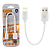Cabo Curto USB Para iPhone com 20 cm - Hrebos HS-121 - Imagem 1