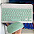 Kit Mini Teclado Recarregável e Mouse À Pilha Bluetooth, Verde - X-Cell XC-CB-06 - Imagem 7