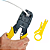 Alicate de Crimpar Cabo de Rede RJ45 RJ11 RJ12 com Decapador e Corte - Bomder BOM-1703 - Imagem 3