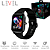SmartWatch Level LVW-10, Tela TFT de 1.83", iOS e Android, Pulseira Preta de Couro - Imagem 1