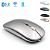 Mouse Óptico 2x1 Bluetooth + Adaptador, Recarregável, 1.600DPI, RGB - H'Maston E-1300 Pro - Imagem 1
