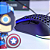 Mouse Gamer com Fio 12.800 Dpi, 7 Botões, Led RGB - Knup Anúbis KP-MU015 - Imagem 4