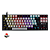 Teclado Mecânico Gamer Switch Vermelho, Iluminação Led RGB, Padrão Americano ANSI, Preto - Xtrike Me GK-989A - Imagem 2