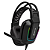 Headset Gamer com Fio Over-ear Conexão P3 + USB Led RGB, Drivers de 50mm, Preto - Xtrike-ME GH-712BK - Imagem 3