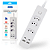 Extensão 3 Tomadas, 2 Usb, 2 Tipo C, Bivolt - Knup BX2203 - Imagem 2