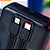 Carregador Portátil Power Bank 20.000mAh com Cabo Tipo C e iPhone, 22.5W 20W PD, Preto - Kaidi KNC232 - Imagem 5