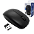 Mouse Óptico Sem Fio 1.200 DPI, 3 Botões, Compacto, Ambidestro, Preto - Exbom MS-S22 - Imagem 1