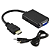 Adaptador Conversor HDMI para VGA com Saída de Áudio P2 - Knup KP-5032 - Imagem 1