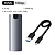 Case Gaveta SSD M.2 NVMe e NGFF (SATA) USB-C 3.1, 10Gbps - Utai m.6 - Imagem 2