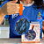 Mini Caixa de Som Portátil Bluetooth 5W, Resistente à Água, Azul - H'Maston YX-238BT - Imagem 1