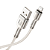 Cabo de Carregamento para iPhone 27W com 1 Metro, Trançado, Metal - Hrebos CB-218i - Imagem 2