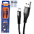 Cabo de Carregamento para iPhone 3.4A com 1 Metro, Trançado - Inova MD-6010 - Imagem 1