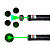 Caneta Laser Pointer Verde Forte Potente Recarregável - Luatek LT-403 - Imagem 3