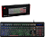 Teclado Gamer Membrana com Fio e Led Lighting, Multimídia, Padrão ABNT2 - Knup KP-TE130 - Imagem 2