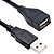 Cabo Extensor USB de 3 Metros Macho x Fêmea AM+AF com Filtro - Imagem 2
