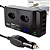 Inversor de Tensão 300w Entrada 12V para 220V com 2 Tomadas e 4 Portas USB - Knup KP-TC13/220V - Imagem 1