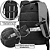 Mochila Para Notebook até 17" Reforçada Anti Furto Cadeado Semi Impermeável, Cor Preto - Aco 2102 - Imagem 6