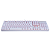 Teclado Mecânico Gamer com Fio Redragon Mitra K551W, LED, Switch MK2 Marron, ABNT2, Branco - Imagem 5