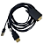 Cabo Conversor HDMI para VGA com Saída de Áudio P2, Cabo 1.5 metros - Grasep D-VUH01 - Imagem 2